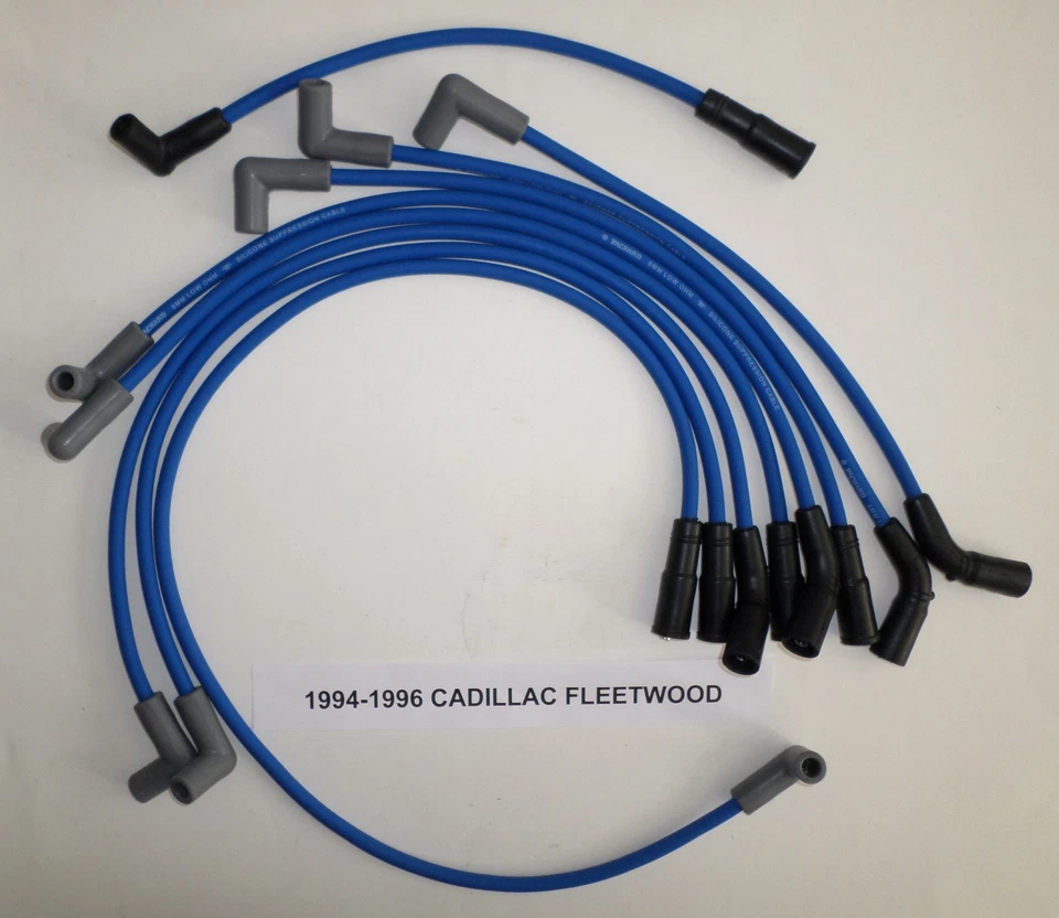 Cadillac Fleetwood 1994-1996 LT1 5.7L 350 HIGH PERFORMANCE BLUE Spark Plug Wires - Image 1 of 1