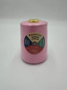 Mandala Crafts Pink Polyester Sewing Thread Size 20 S/2 6000 Yards Color 156 - Picture 1 of 5