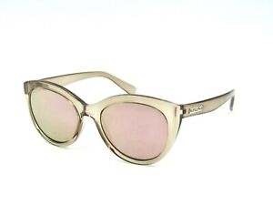 SunCloud Cityscape Polarized Sunglasses, Transparent Taupe / Pink Gold Mir. #B11