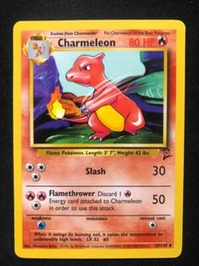 Pokemon 35/130 Charmeleon Base Set 2 Uncommon NM - Picture 1 of 2
