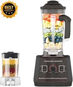 Blender Grinder 2.5L, 5000W Multi-Speed Smoothie Maker, Food Processor, BPA-Free - Picture 1 of 12