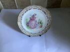 A Collectable 6" Bone China Plate "Pinkie" By Imperial - 22 Kt Gold Decor