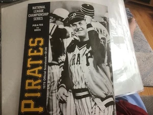 1979 National League Championship Program Pittsburgh Pirates Cincinnati Reds - Picture 1 of 1