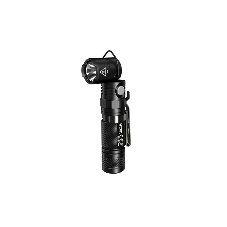 Nitecore MT21C LED Taschenlampe mit 90° schwenkabren Lampenkopf 1000 Lumen Sc