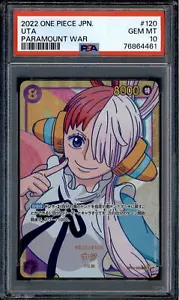 Uta - OP02-120 - PSA 10 - Secret Japanese - OP02 - One Piece - 64461 - Picture 1 of 2