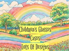 Childrens Glasses Cases Lots Of Designs Child Case Vison Storage Unisex Soft New