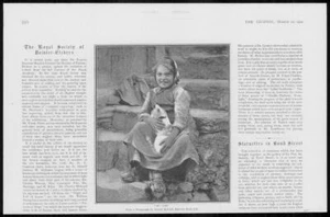 Impresión fotográfica antigua 1902 - MI GATO fotógrafo Donald McLeish (49) - Imagen 1 de 1