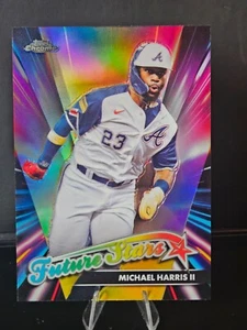 2024 Topps Chrome - Future Stars Michael Harris II #FS-10 - Picture 1 of 2
