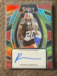 Pierre Strong Jr. 2023 Panini Seleziona Auto /25 Marroni - Foto 1 di 2
