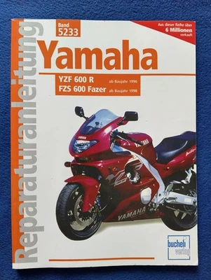 Bucheli-Reparaturanleitung  " YAMAHA  YZF 600 R  /  FZS 600 Fazer " - Bild 1 von 2