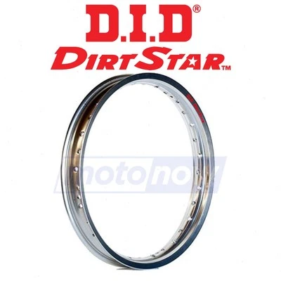 D.I.D Dirt Star Original Rear Rim for 2011-2016 KTM 350 SX-F (SOLD EA) Silver - Image 1 of 4