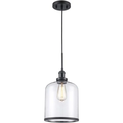 Trans Globe Lighting PND-2184-BK Dorina Pendant Black - Image 1 of 4