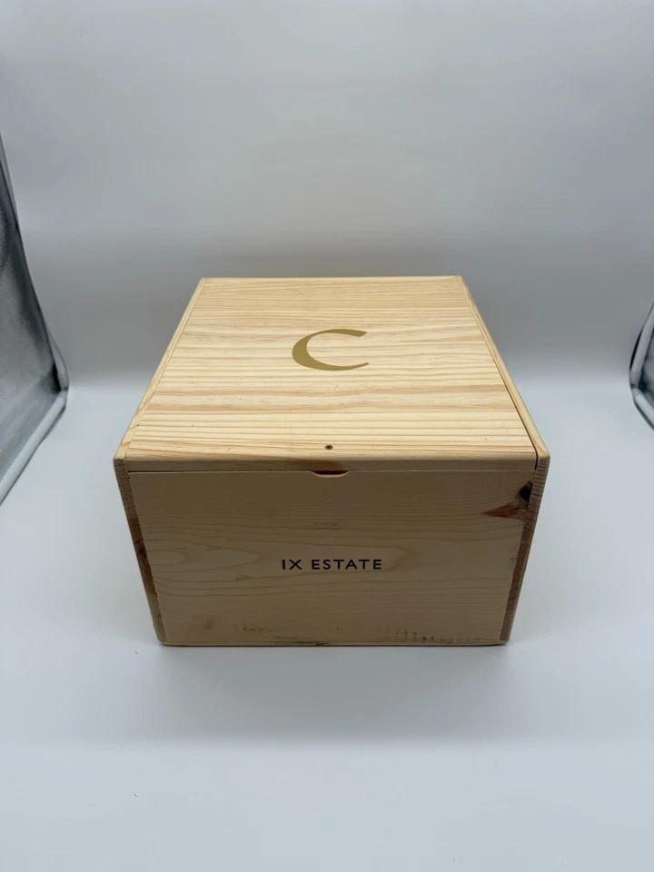 Colgin IX Estate 2007 vino tinto Napa Valley caja de vino vacía 6 botellas Foto 1 de 4