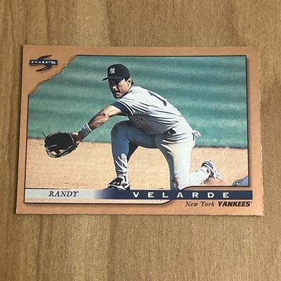 1996 Score Dugout Collection Series 1 Randy Velarde #48 - Image 1 of 2