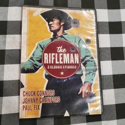 The Rifleman 3 Classic Episodes BW Excellent Western Winchester Digiview Slimcas - Image 1 of 2
