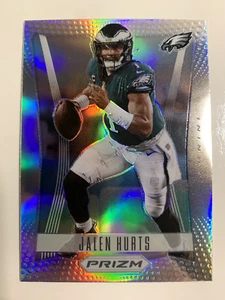 2022 Panini Prizm Jalen Hurts Flashback Silver PF-7 Philadelphia Eagles - Picture 1 of 3