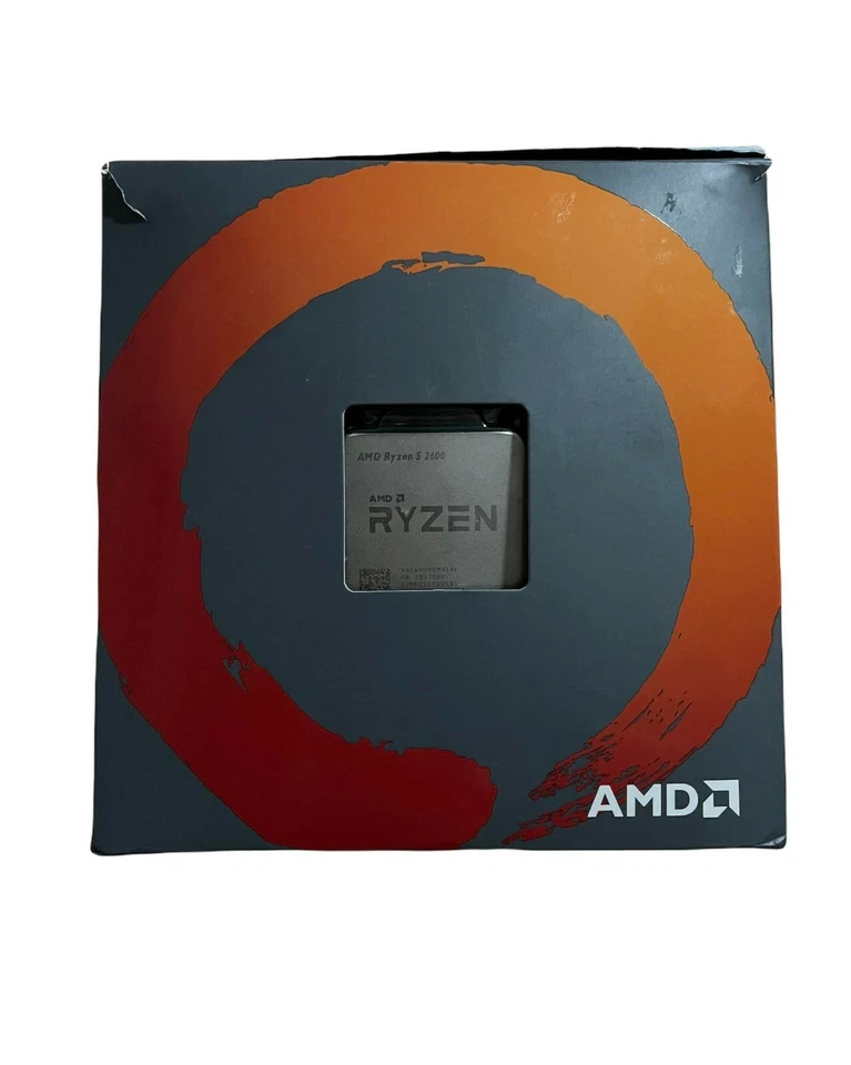 Prozessor CPU Sockel AM4 AMD Ryzen 5 2600 boxed (6x 3,40GHz) Box mit Kühler - Bild 1 von 1