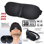 1/2/5Pcs Sleep Eye Mask for Men Women 3D Contoured Cup Sleeping Mask & Blindfold