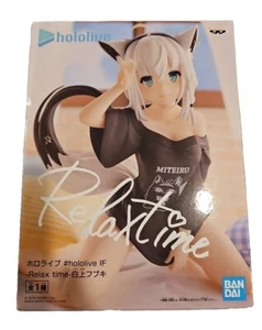 Hololive Relax Time Shirakami Fubuki Figur Vtuberpreis Japan PVC BANDAI Spielzeug - Bild 1 von 4