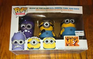Funko Pop Despicable Me 2 Glow In The Dark Evil Minion Carl Dave Barnes & Noble - Bild 1 von 6