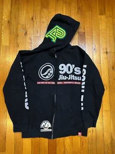 Shoyoroll In Guard We Trust 90's Jiu-Jitsu Hoodie w/Heatstamp • Black • Medium - Picture 1 of 9