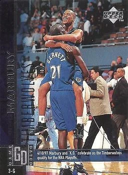 1997-98 Upper Deck #255 Stephon Marbury - Image 1 of 2
