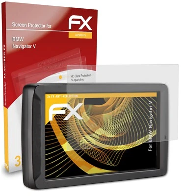 atFoliX 3x Protezione Pellicola dello Schermo per BMW Navigator V opaco&antiurto - Immagine 1 di 4