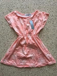 NEU Bailey’s Blossoms Kleinkind Mädchen rosa & weiß Blumen Kleid Größe 2T - Bild 1 von 3