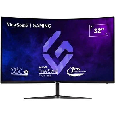 ViewSonic VX3218C-2K OMNI 32 Zoll 180Hz Curved Gaming-Monitor schwarz - Bild 1 von 4