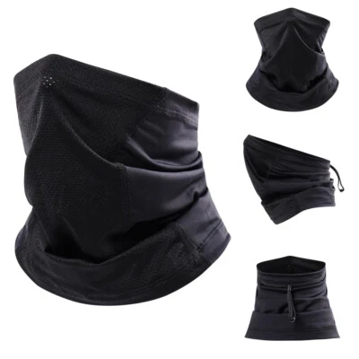 Máscara facial delgada transpirable de verano con cordón cuello polaina tubo bufanda pañuelo EE. UU. Foto 1 de 4