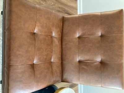used Ashley leather chair. Bought 6 months back. No scratches or marks.  - Image 1 of 4
