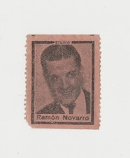 Ramon Novarro circa 1929 vintage "Studio Stamp" Spain Issue - E5 - Film Star