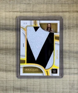 2023 WWE Panini Immaculate Collection Jumbo Memorabilia Shirt WOLFGANG FOTL /6 - Picture 1 of 2