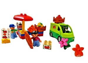 LEGO DUPLO: Marktstand (5683) | Sehr Gut | Vollständiges Set | mit Katze & Auto - Bild 1 von 10