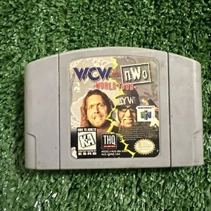 WCW vs. NWO World Tour (Nintendo 64, 1997) Tested Working - Picture 1 of 4
