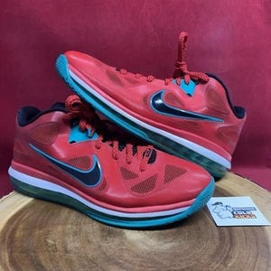 Nike LeBron 9 Low Liverpool Red Black Size 11 510811-601 Clean OG 2012 - Picture 1 of 8