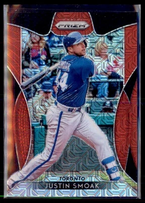 2019 Panini Prizm Baseball Red Choice Justin Smoak Toronto 11 /299 - Image 1 of 2