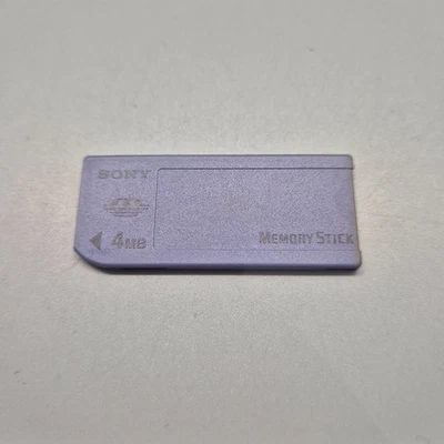 Sony Memory Stick 4MB - Image 1 of 2