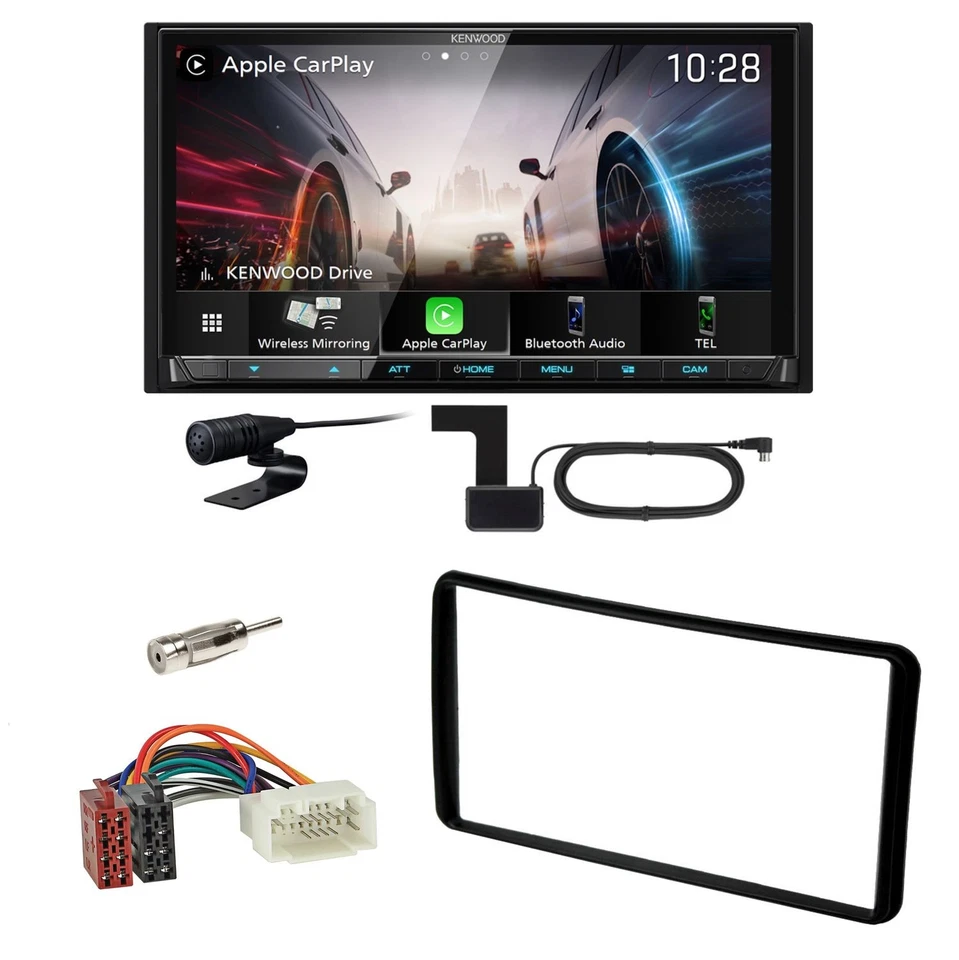 Kenwood DMX8021DABS Android Auto CarPlay Bluetooth Einbauset für Suzuki Jimny FJ - Bild 1 von 1