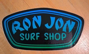 Ron Jon Surf Shop "One of a Kind" Cocoa Beach, Florida Sticker/Decal Blue Green - Picture 1 of 2