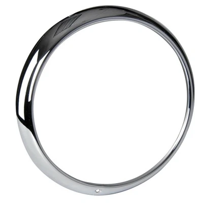 Anillo de ajuste de bisel de faro cromado de 1 pieza para VW Karmann Ghia Base 1964-74 tipo 1 Foto 1 de 4