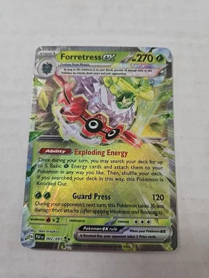 Forretress ex 005/193 Sv02: Paldea Evolved Holo - Image 1 of 2