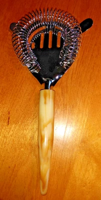 Cocktail Ice Strainer Wire Mixed Drink Bartender Tool - Image 1 of 3