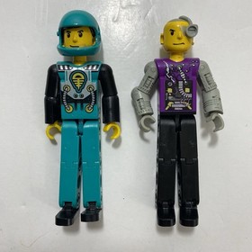 Vintage LEGO Technic Cyber Strikers 8257 REPLACEMENT Figures - Retired Rare HTF