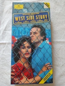 West Side Story Conducted By Leonard Bernstein 2 Cassette Box Set - Picture 1 of 5