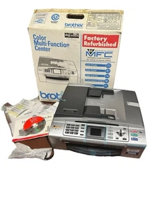 Brother Multi-Function Center Color Printer Copier Scanner Fax - Picture 1 of 5
