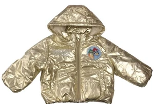 New Girls' Bluey Puffer Coat - Gold - Size 18 months - Picture 1 of 4
