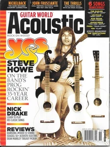 GUITAR WORLD ACOUSTIC MAGAZINE-MAY 2004-YES-STEVE HOWE-NO CD-FREE SHIP IN CANADA - Picture 1 of 2