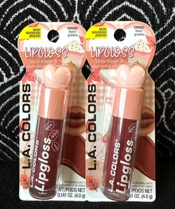 2pk LA COLORS FEELIN GRATEFUL C69261 MOCHA BROWN RICH COLOR HYDRATING LIP GLOSS - Picture 1 of 10