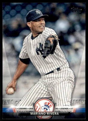 2018 Topps Update #S-82 Mariano Rivera Salute - Image 1 of 2